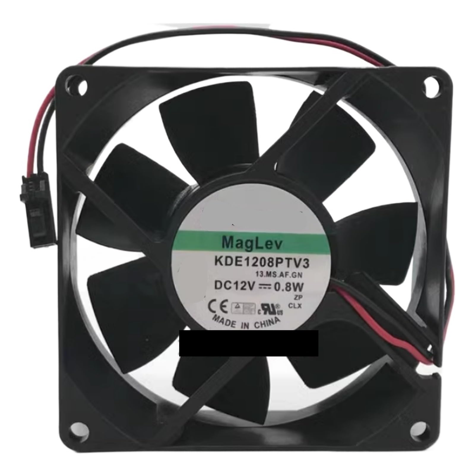 UITGVDQAT 8025 KDE1208PTV3 13.MS.AF.GN DC12V 0.8W Two wire cooling fan