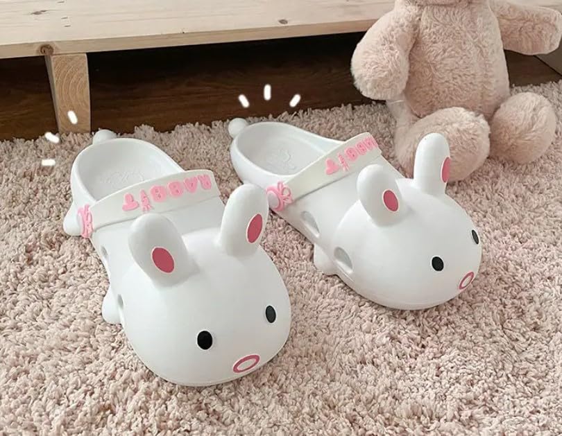 Kids Summer Sandals 2025 Bunny Indoor Shoes4