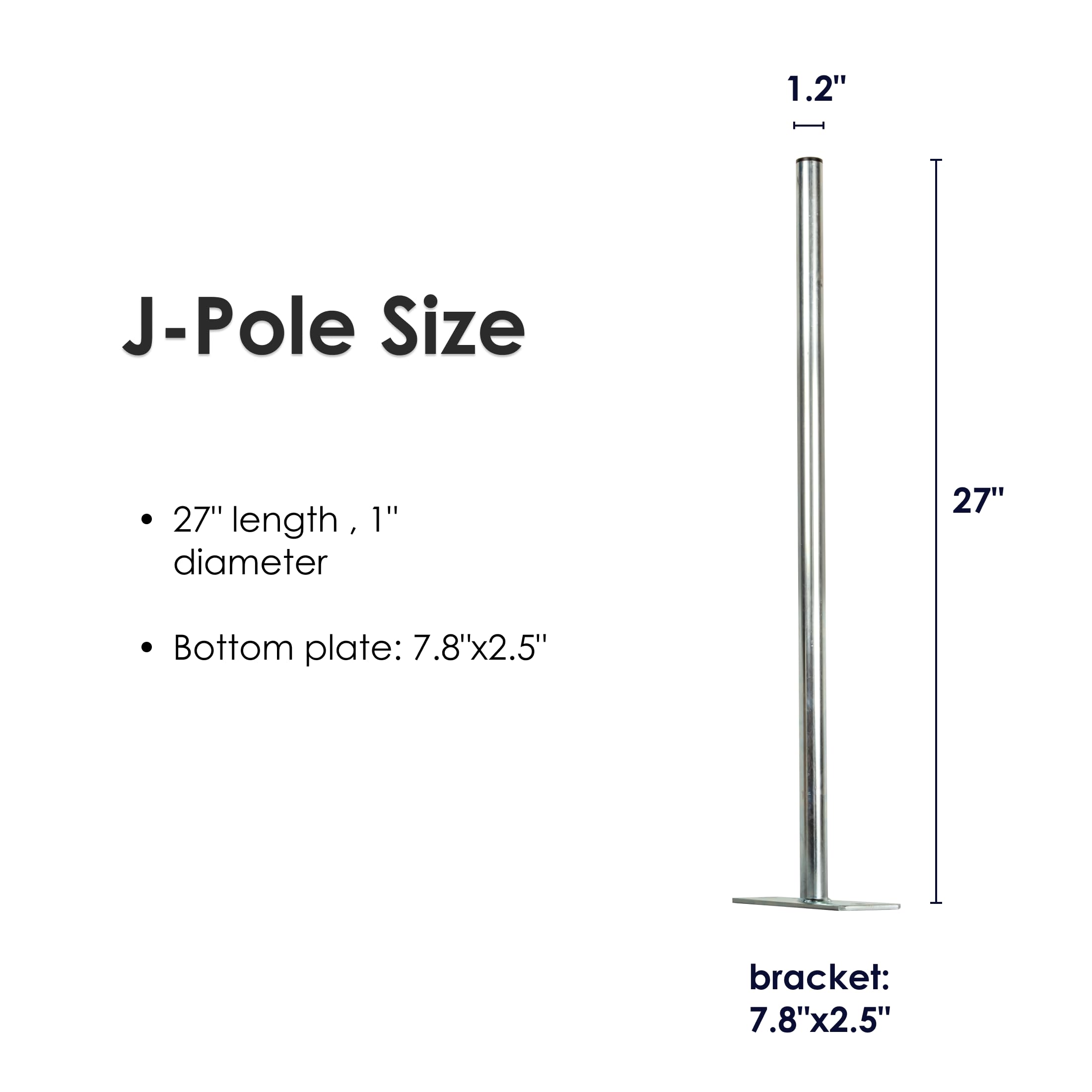 Five Star Kit de montage d'antenne TV pour antenne parabolique, résistant aux intempéries, structure solide, installation facile pour toit et mur avec matériel inclus