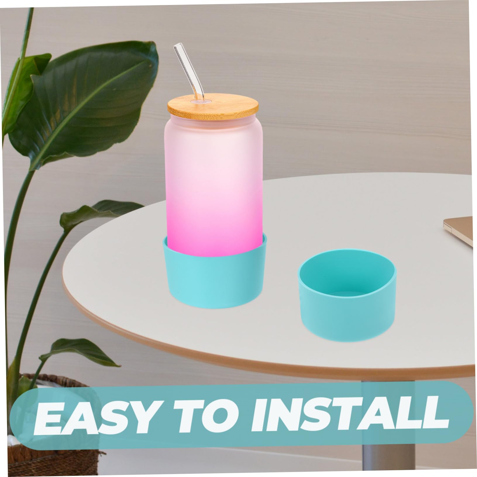 20 Piezas De Funda De Silicona Para Botella Botas Antideslizantes Para Botella Botas De Silicona Para Botella De Agua Botas Para Botella De Agua Protector Inferior De Botella