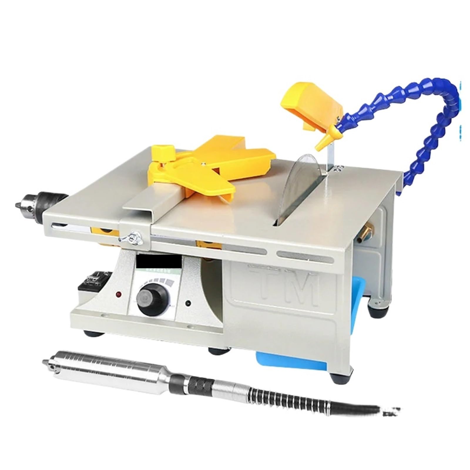 JVDDI Multifunction Grinding Polishing Machine Mini Table Saw Stone Polisher Jade Engraving Machine Portable Jade Cutting Machine