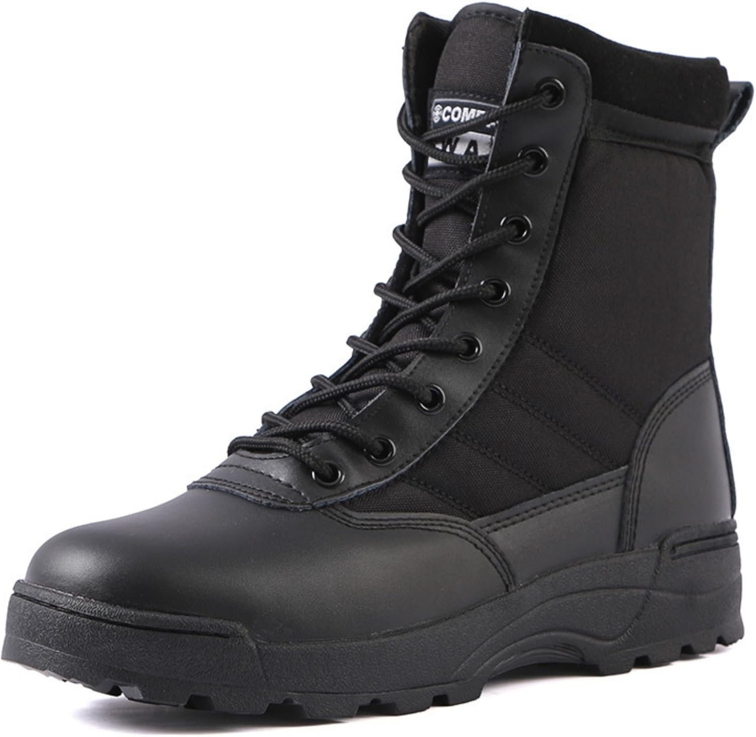 Women's Waterproof Hiking Boots for Women Combat Work Boot Echo Mid Walking Backpacking Boots Ladies Casual Outdoor Boots