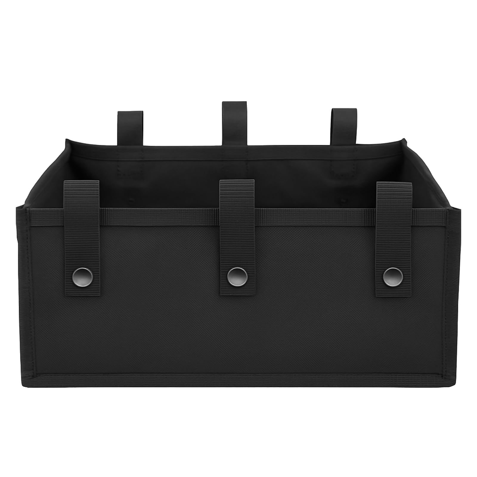 Dancity Bolsa debajo del asiento para organizador de andador con ruedas para silla de ruedas debajo del asiento, cesta médica, bolsa de almacenamiento para libros, almacenamiento de tazas de agua