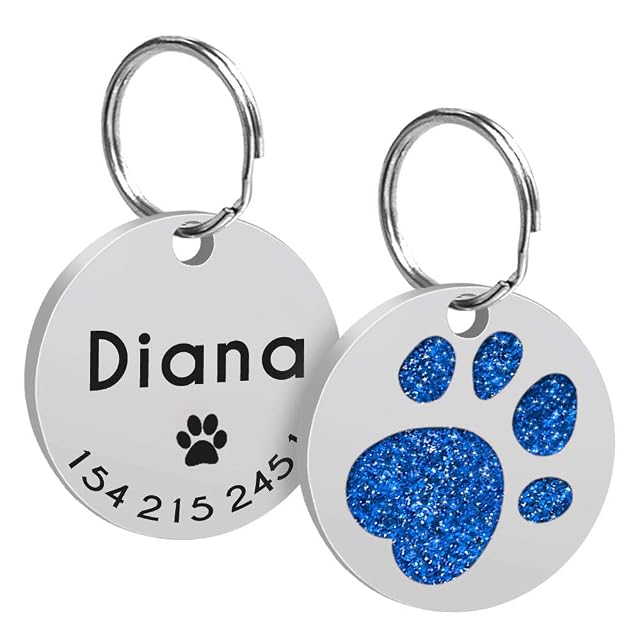 Collar con colgante de gato para gato etiqueta de identificación personalizada kitty nombre de gato…