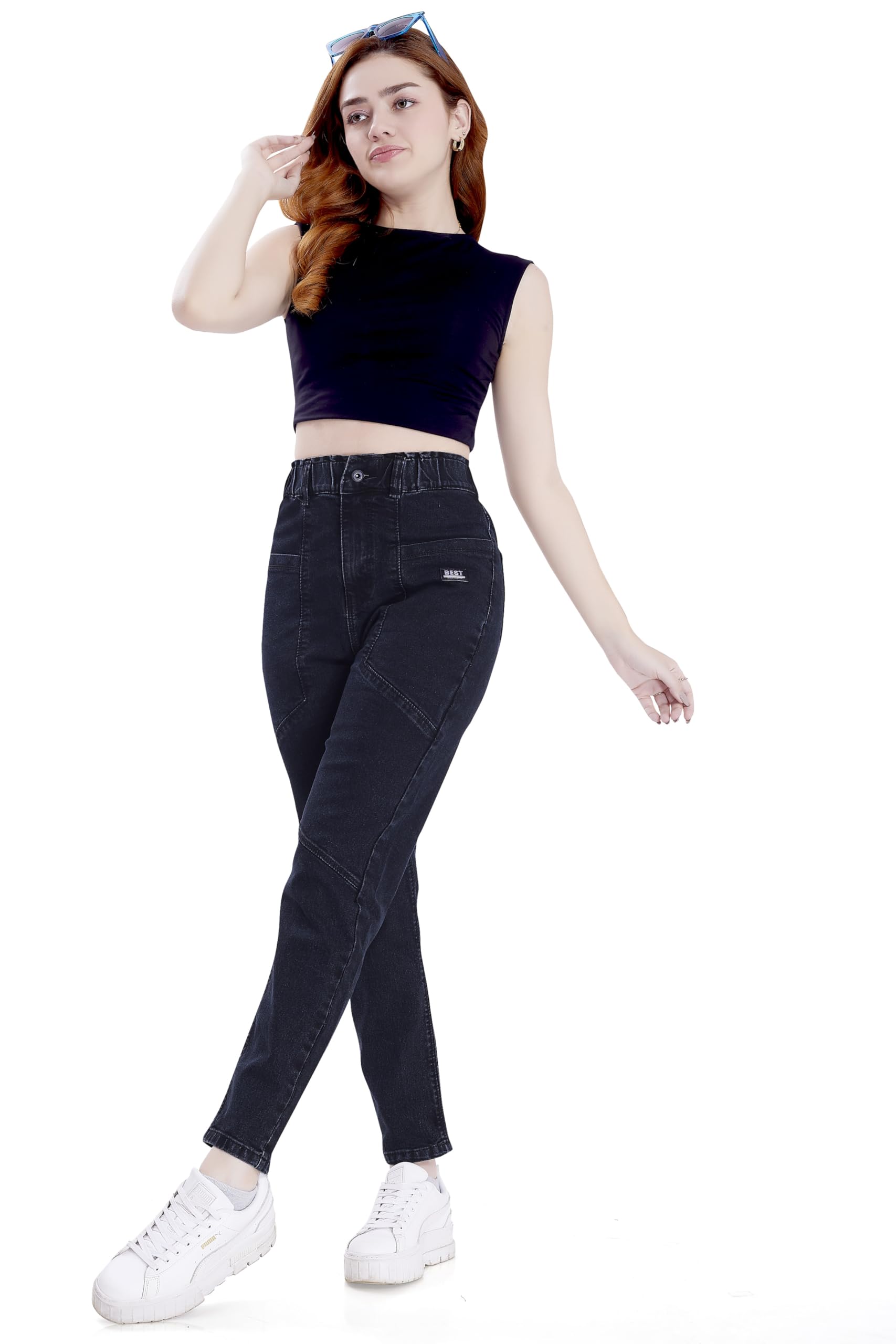 DIVISIVE Jeans Mom Fit Denim Donna