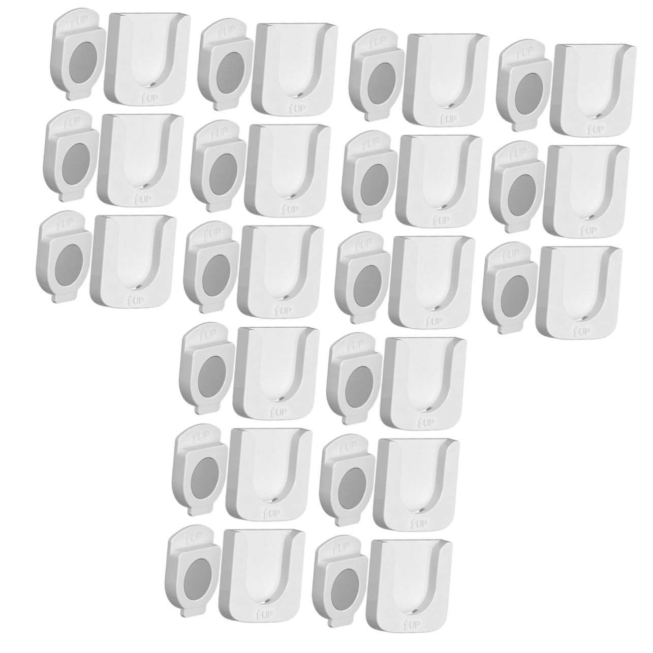 MAGICLULU 18 Juegos Almacenamiento De Control Remoto Soporte Remoto De Tv Soporte De Pared Magnético Magnético Para Montaje En Pared Estante De Control o Abdominales
