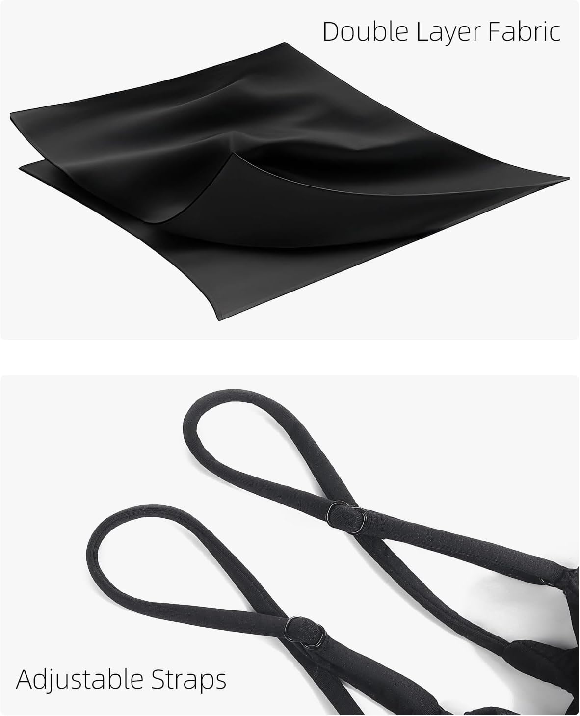 Women's Square Neck Seamless Tank Top with Built in Bras Sleeveless Cropped Tops - Image 6