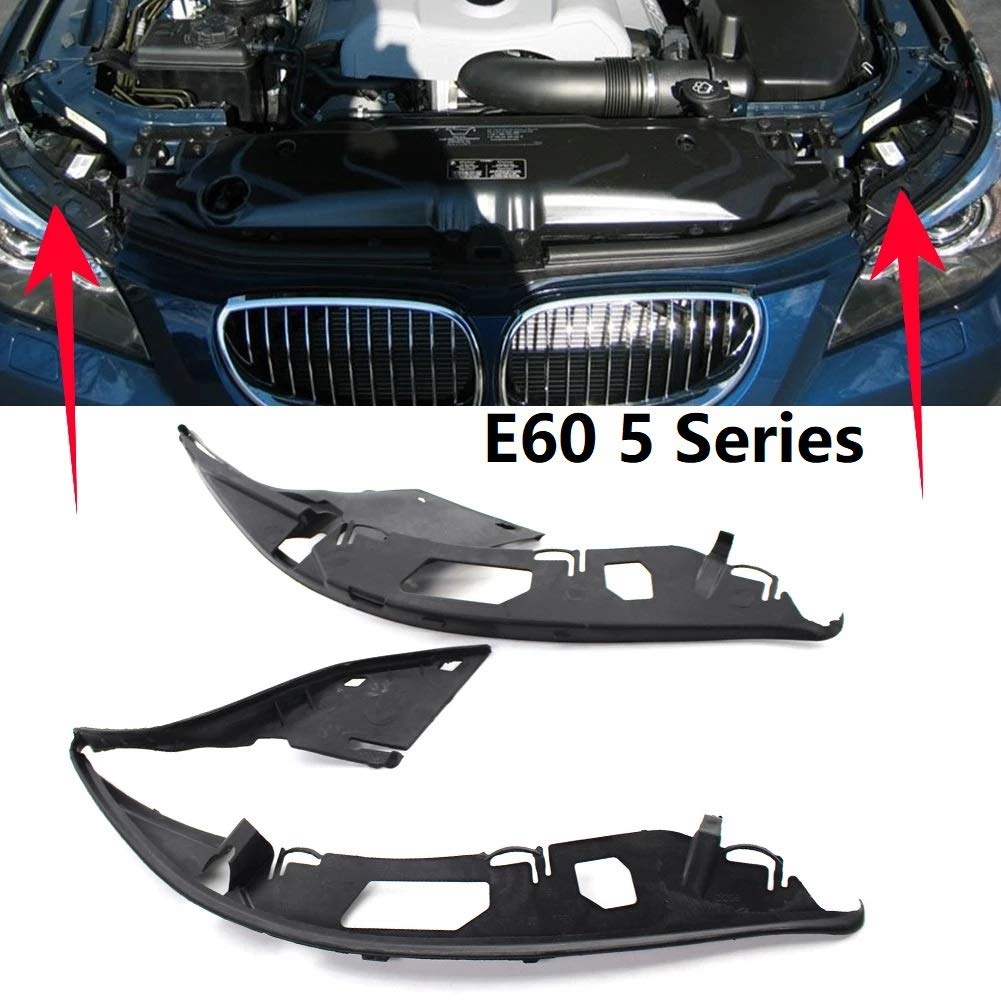 Bnwoinb Pair L + R Upper Headlight Lens Housing Cover Gasket for 