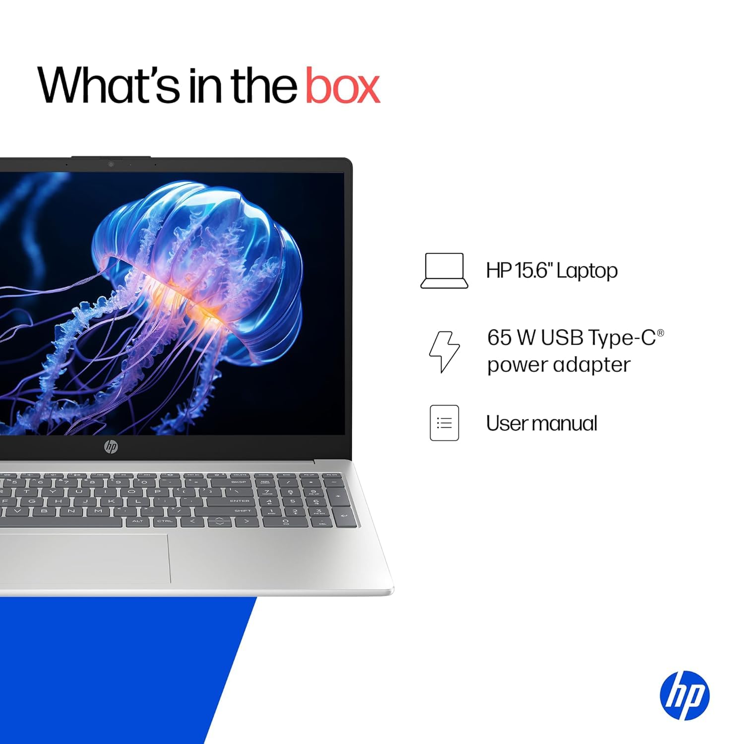 HP 15 Smartchoice, AMD Ryzen 3 7320U (8GB LPDDR5, 512GB SSD) FHD, Anti-Glare, Micro-Edge, 15.6''/39.6cm, Win11, M365 Basic(1yr)* Office24, Silver, 1.59kg, fc0500AU, FHD Camera w/Privacy Shutter Laptop — Amazon image 10