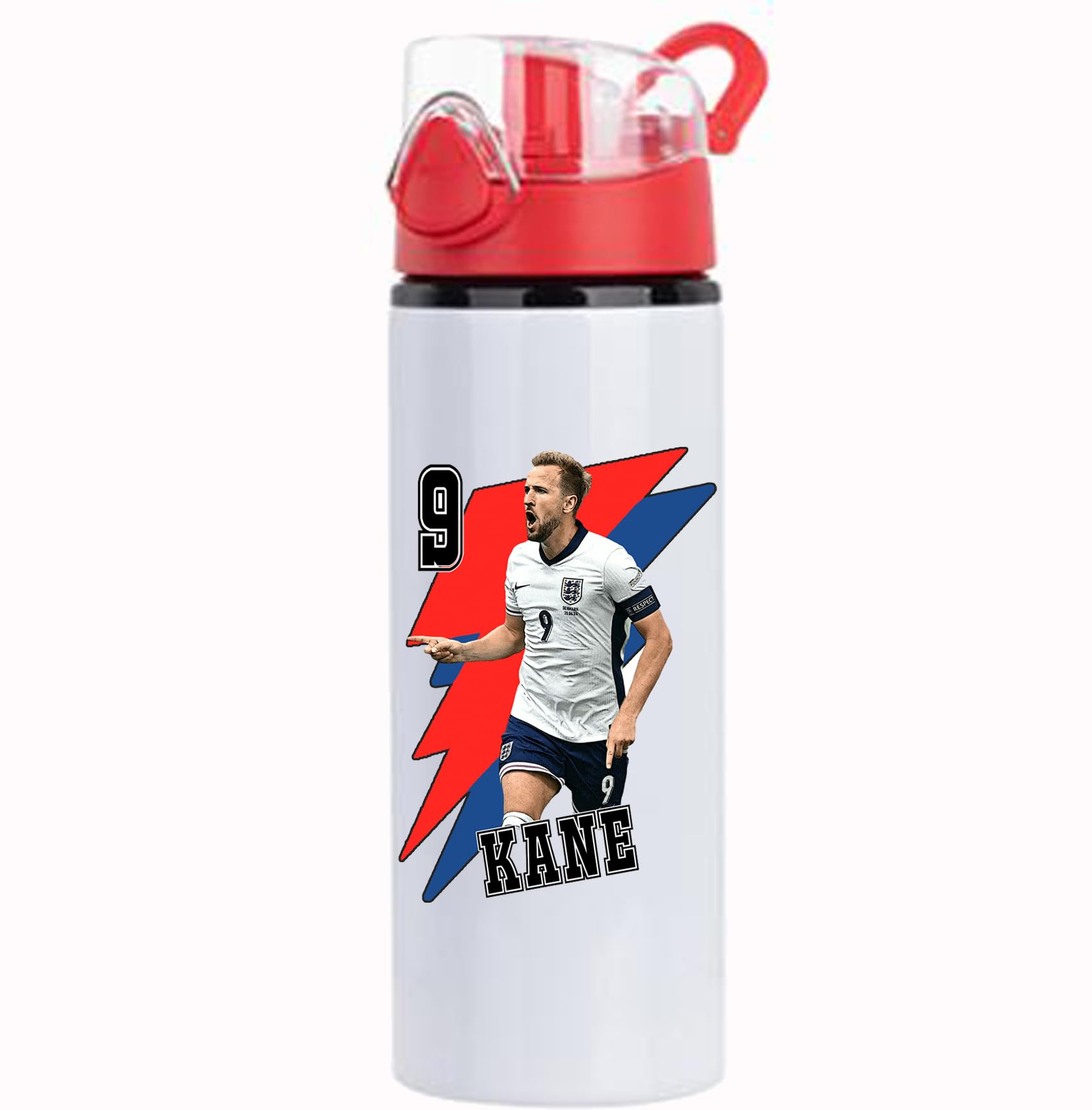 Harry Kane Personalised Aluminium Water Bottle 750ml