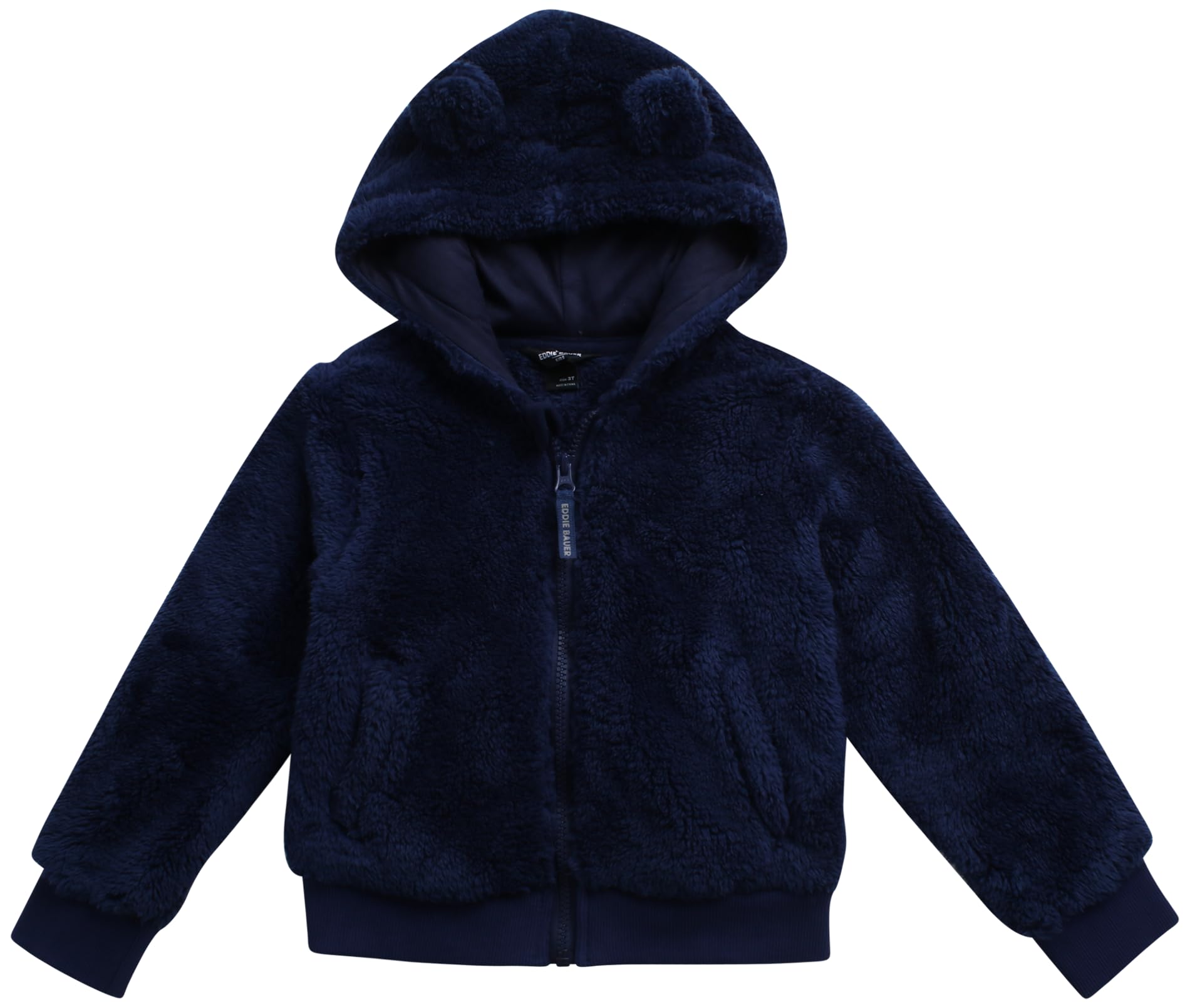 Eddie Bauer Toddler Zip Up Hoodie Kids Ultra Soft Sherpa