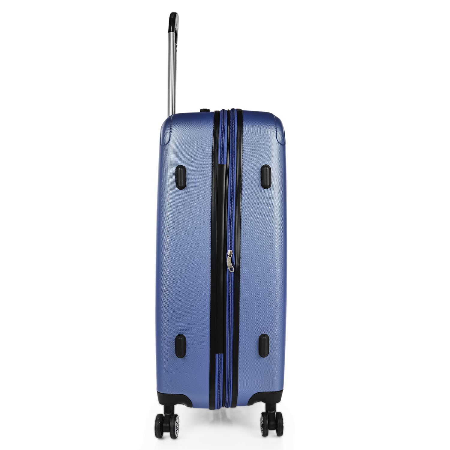 ITACA - Großer Koffer, Koffer Hartschale Und Koffer Mit Rollen Für Komfortable Reisen Mit Stabiler Bauweise, Modernem Design Und Sicherem Transport Zahlenschloss Erweiterbar., Saphirblau