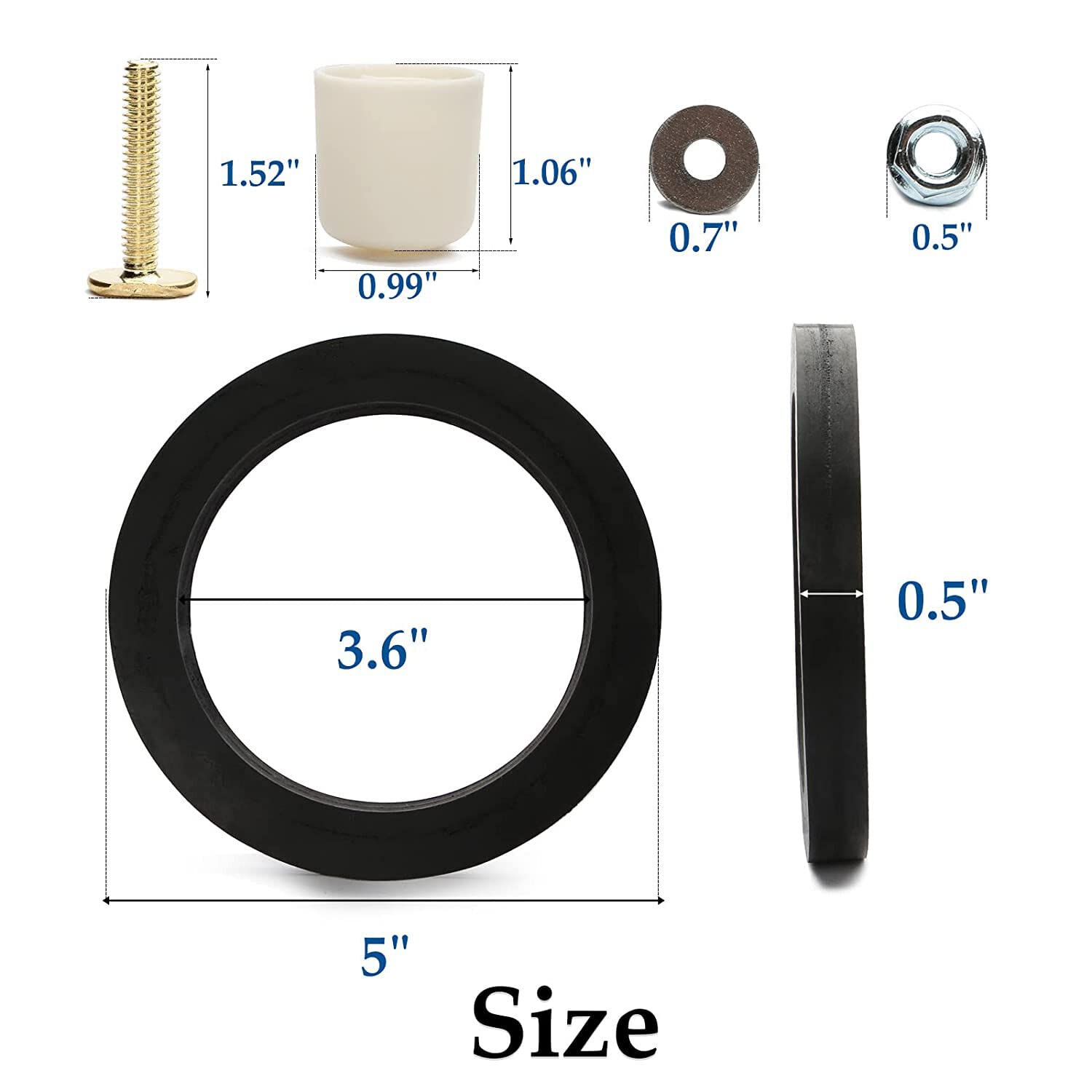 Snapklik.com : RV Toilet Gasket For Dometic 300 Series Toilet