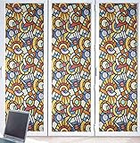 Simple y fácil de usar: las decoraciones de ventanas que se pueden completar en solo unos minutos mantendrán una buena apariencia durante varios años. Se puede recortar fácilmente al tamaño requerido con tijeras o cuchillos.