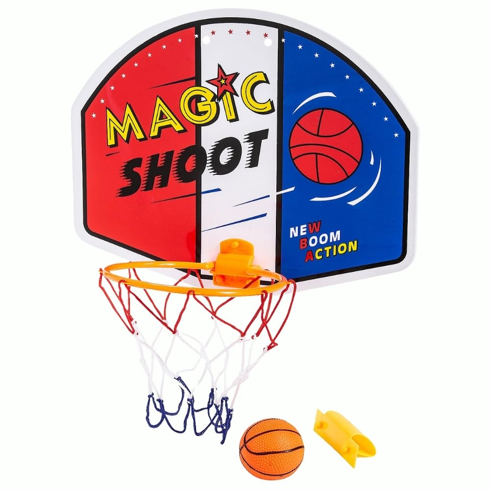 Fun Express Colorful Plastic Magic Shoot Basketball Game - 15.75