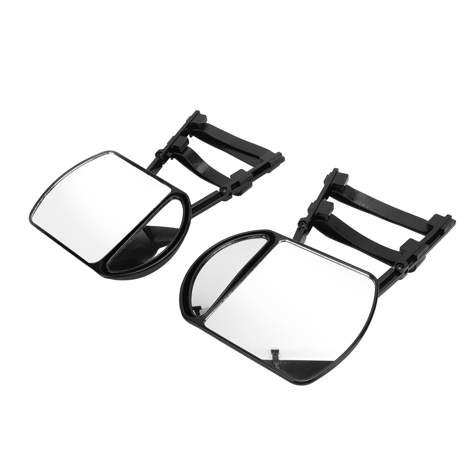 Keenso Lusterko Holownicze, ABS Clip On Przedłużka Lusterek 2 Szt. z 360