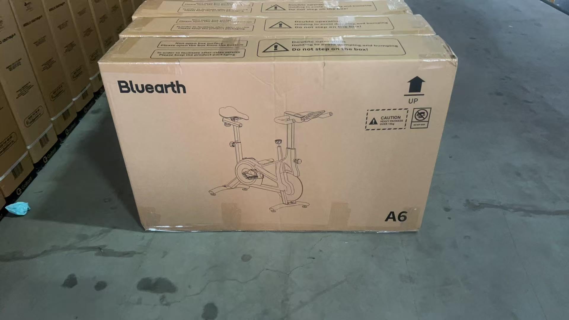 Bluearth Self-Powered Heimtrainer Fahrrad, leise Magnetischem Widerstand,max. 150KG , verstellbarer Widerstand & Smart-App mit Immersivem Erlebnis, Schlichtes Schwarz