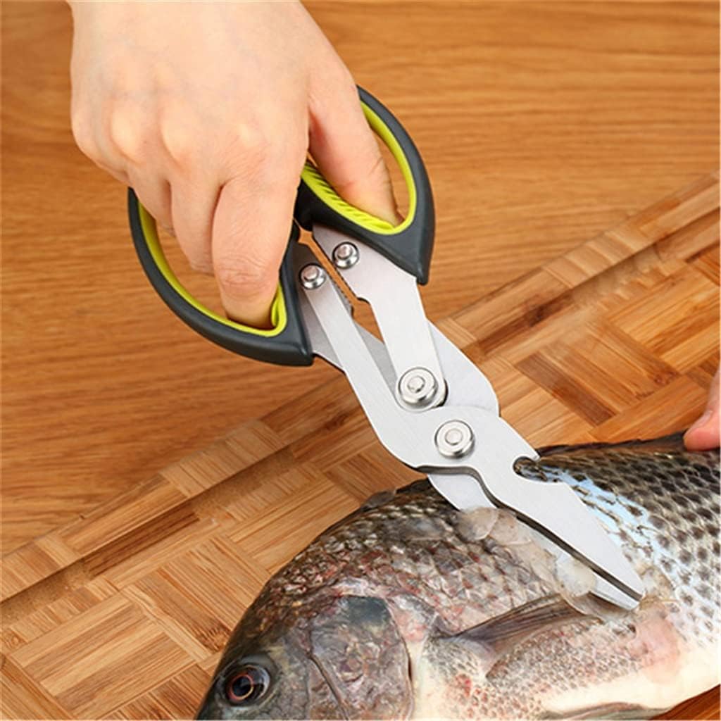 Multifunctional Stainless Steel Kitchen Scissors Shears Cutter Scissors Cooking Tools Bone Meat Cutter Kitchen Tools