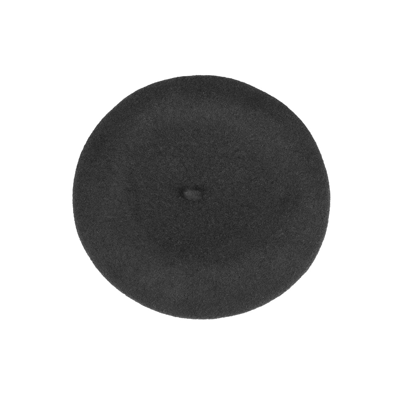 Barascon Beret with Cashmere and Lining Women/Men Black 7 1/4
