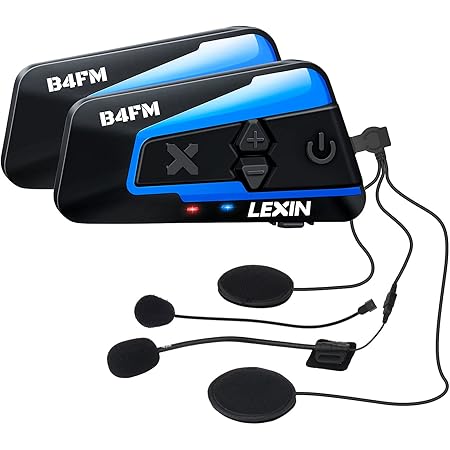 Amazon Co Jp Lx B4fm バイク インカム 4riders 8riders 10人同時通話 Fmラジオ 音楽共有バイク用インカム Bluetoothインターコム 最大1600m スマホ音楽再生 音声コマンド Ip67防水 無線機バイク いんかむ 連続15時間の長時間通話 インカムバイク 2種類マイク 日本語説明