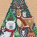 Dimensions 70-09603 Gold Collection Woodland Cheer Counted Cross Stitch Kit, 5