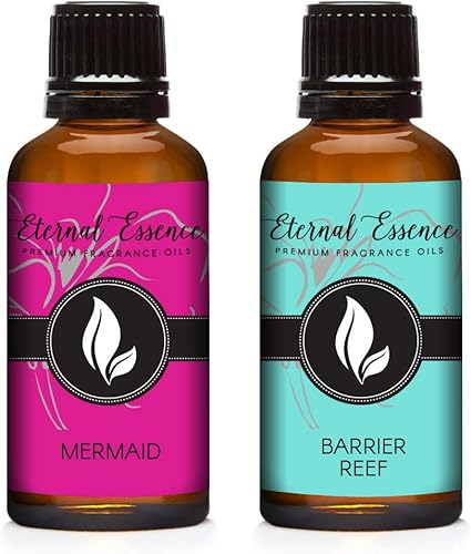 Miniatura 13 de Eternal Essence Oils Paquete de 2 aceites aromáticos de alta calidad de 1.0 fl oz, tipo guayaba colada y piña colada, para velas, fabricación de