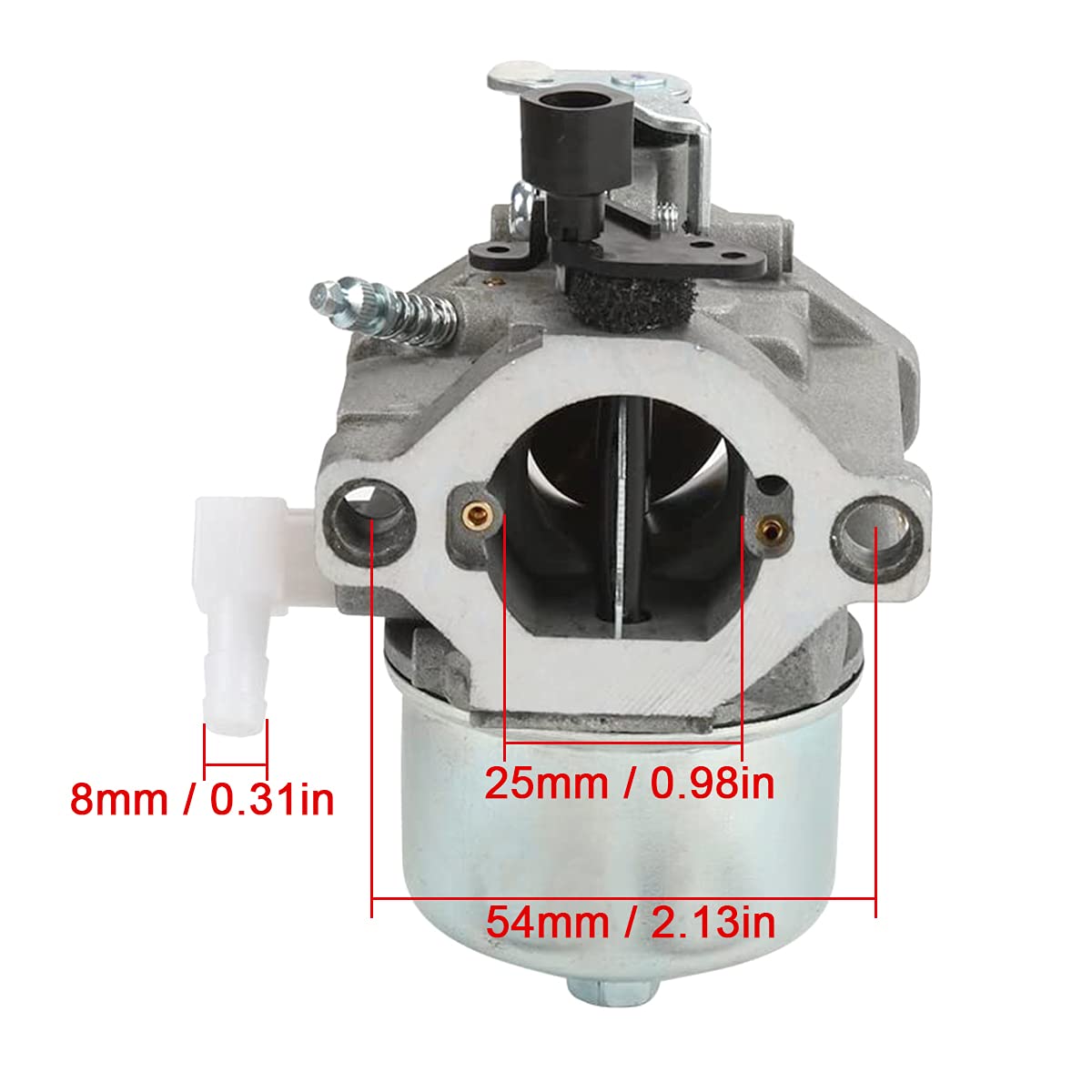 ZAMDOE 699831 694941 Gaźnik Zamiennik do Briggs & Stratton 283702 283707 284702 284707 284777 Silnik Kosiarki Ciągnik, z Filtrem Powietrza, Filtrem Paliwa, Uszczelkami