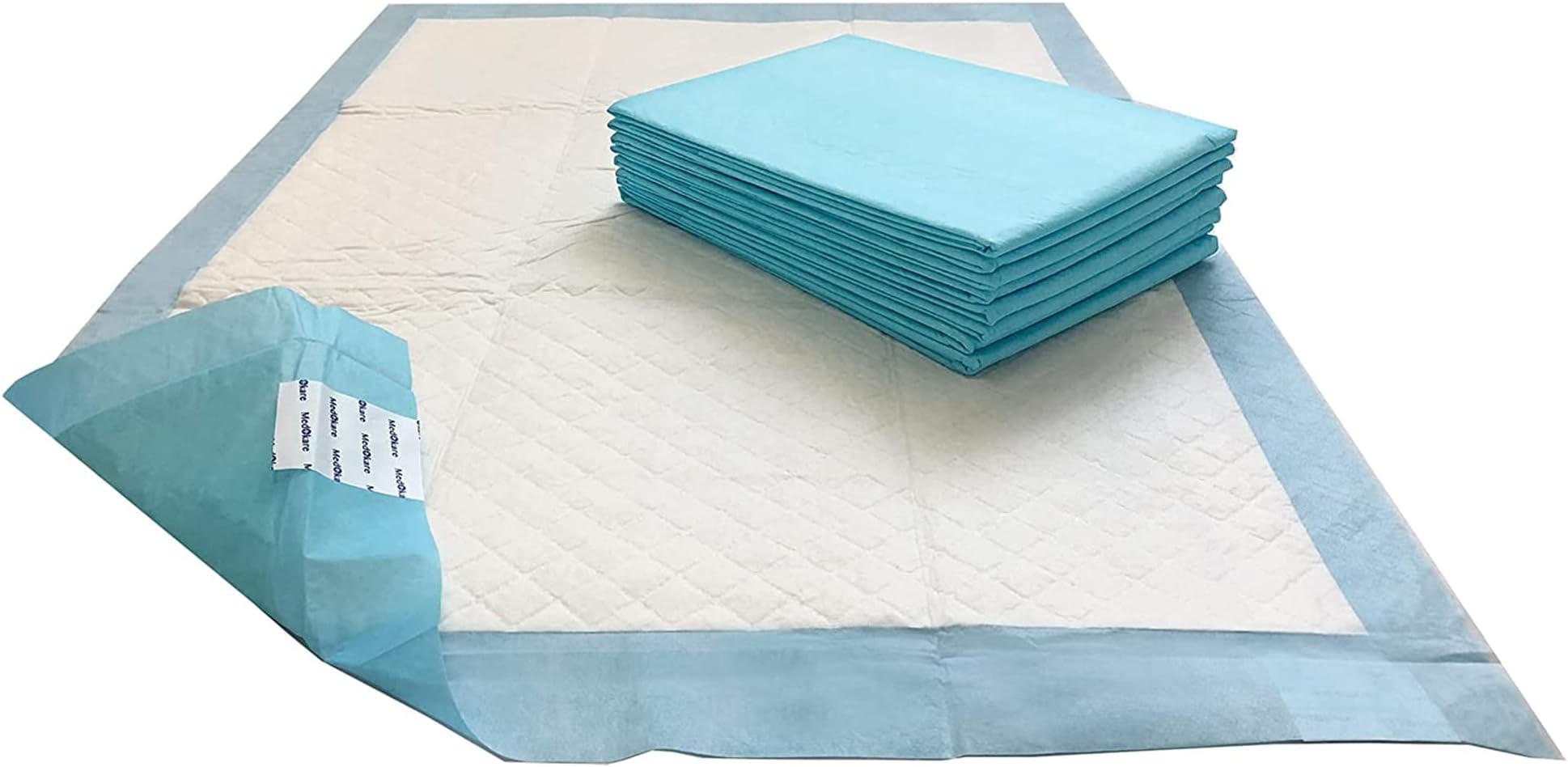 Medokare Disposable Incontinence Bed Pads - Hospital Grade 1500ml Underpads for Elderly Adults Kids Disposable Bed Mats Liner, 10g SAP Waterproof Pads for Bed, Mattress Protector (36Pads w/Tags)