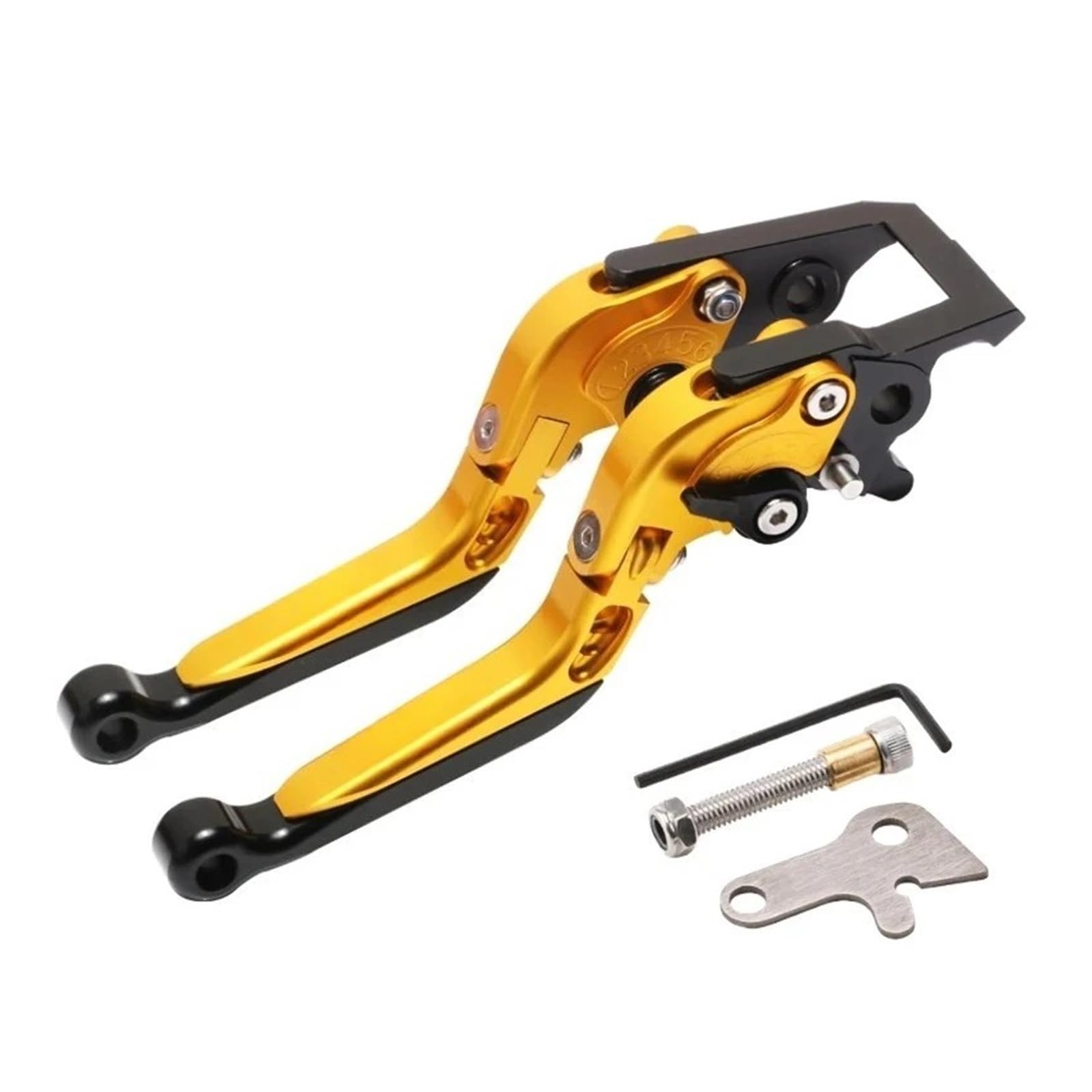 ZAFFYY CNC Parking Handle Clutch Brake Lever with Lock for YAM&AHA Xmax 125 250 300 400 XMAX300 2023-2025 Motorcycle Accessories(Style B)