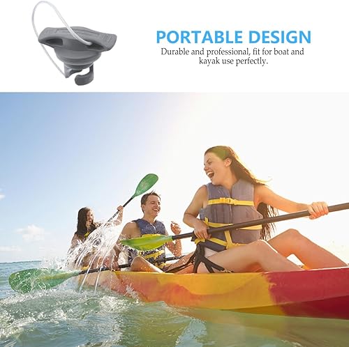 Miniatura 8 de Adaptador de 2 piezas para barco inflable y accesorios de kayak, tapa de válvula con sellado fuerte para uso en tablas de surf y paddleboard