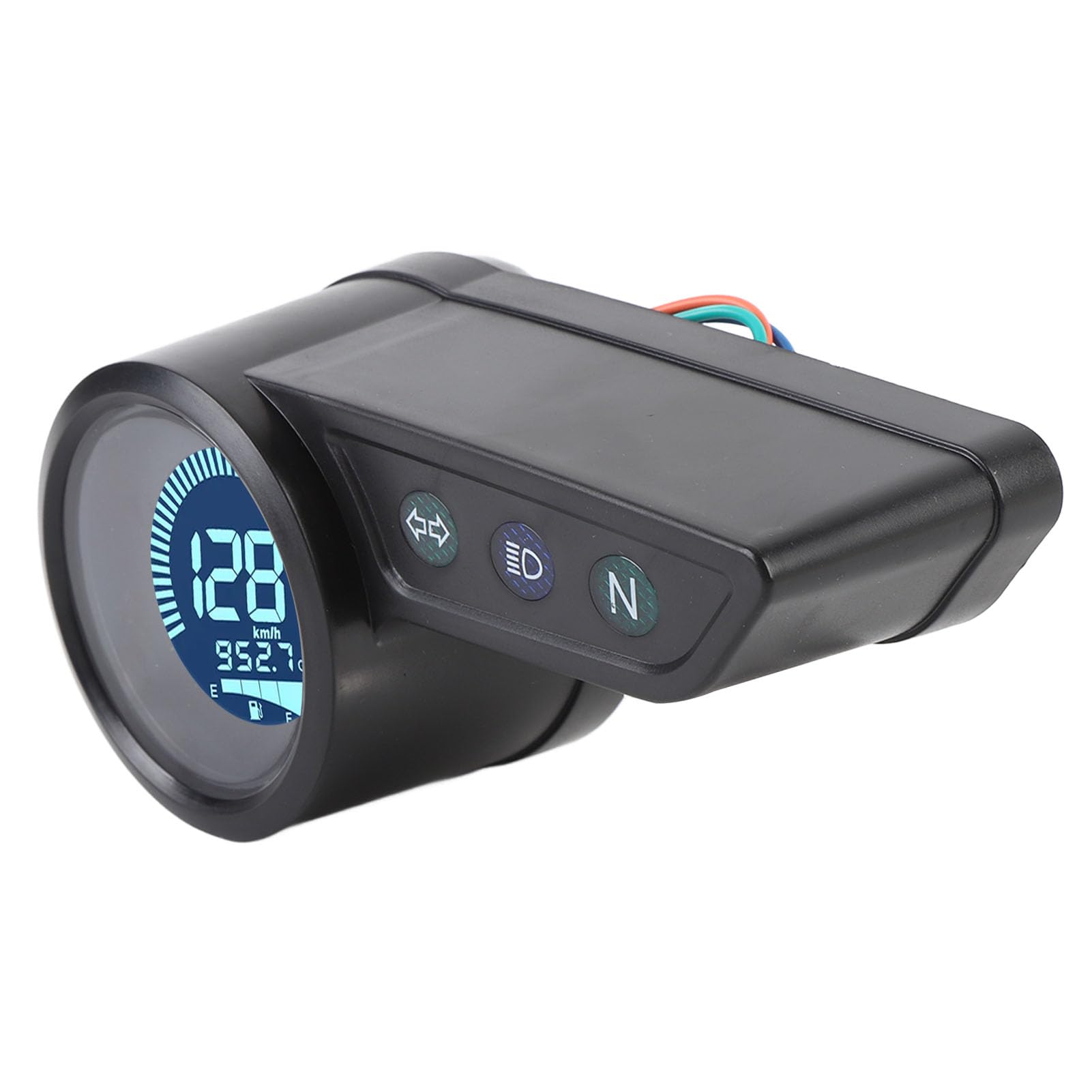 Velocímetro de Motocicleta, Tacómetro, Pantalla Clara, bajo Consumo de Energía, Velocidad, Kilometraje, Información Giratoria, Ajuste Universal