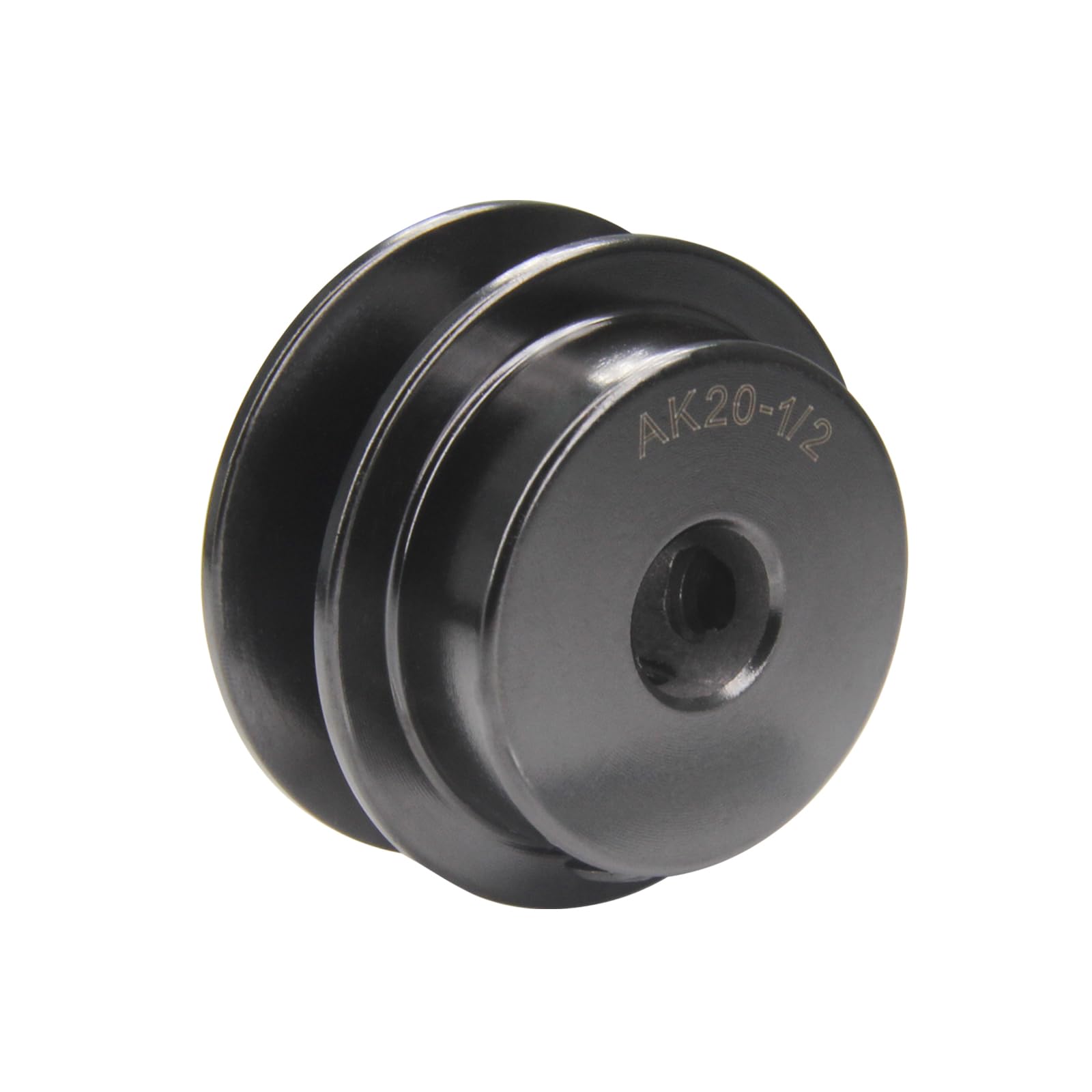 AK20-1/2" Bored Single Groove Web Sheaves 2.0" OD 1/2"Bore V-Belt Sheave Cast Iron Belt Pulley for V-Belt(AK20-1/2", Single Groove) — Amazon image 4