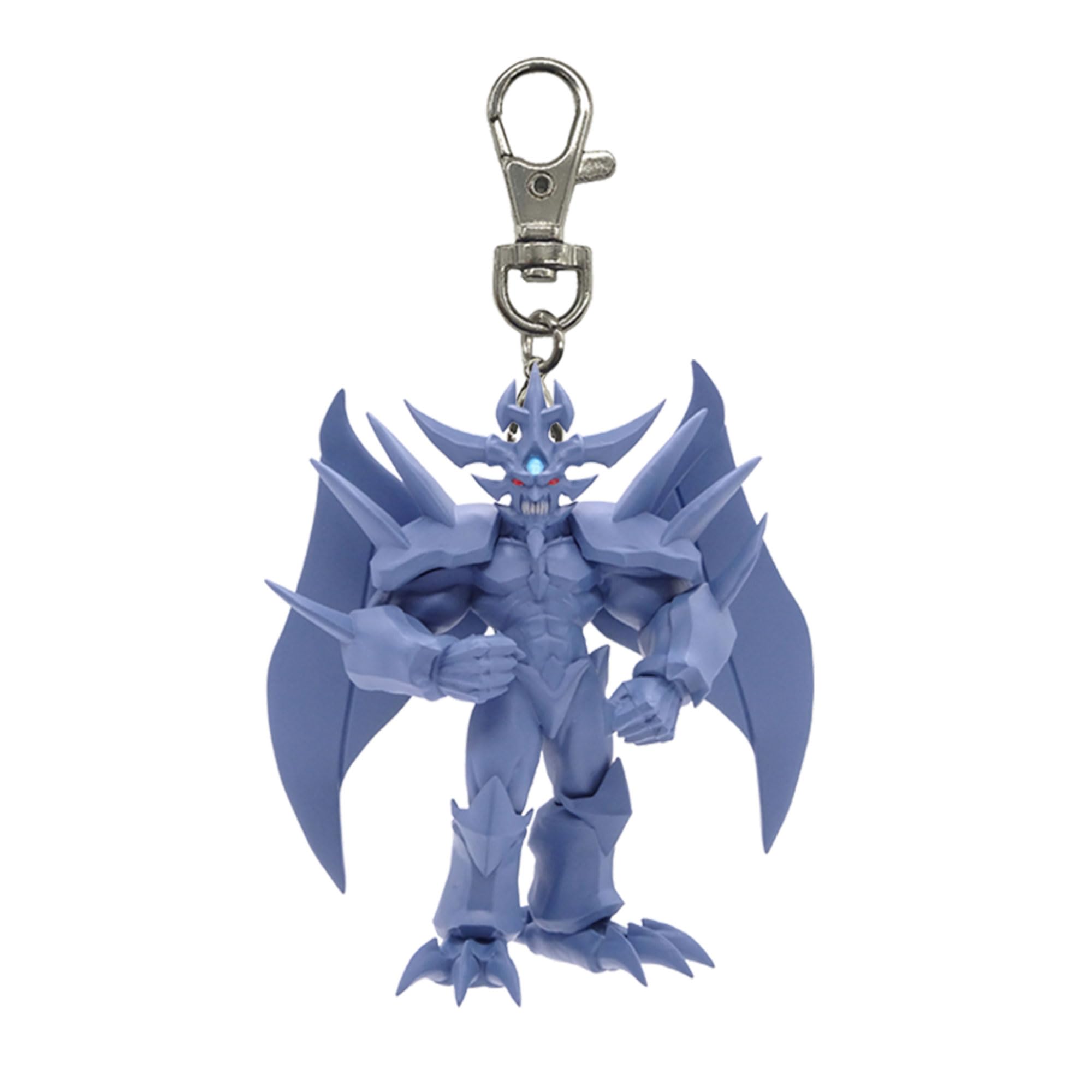 BANPRESTO Obelisk the Tormentor vol. 2 (Ver. A) Keychain, Yu-Gi-Oh! Duel Monsters - Unisex-Adults, Toy-Figures, PVC, Lightweight, Round or Oval