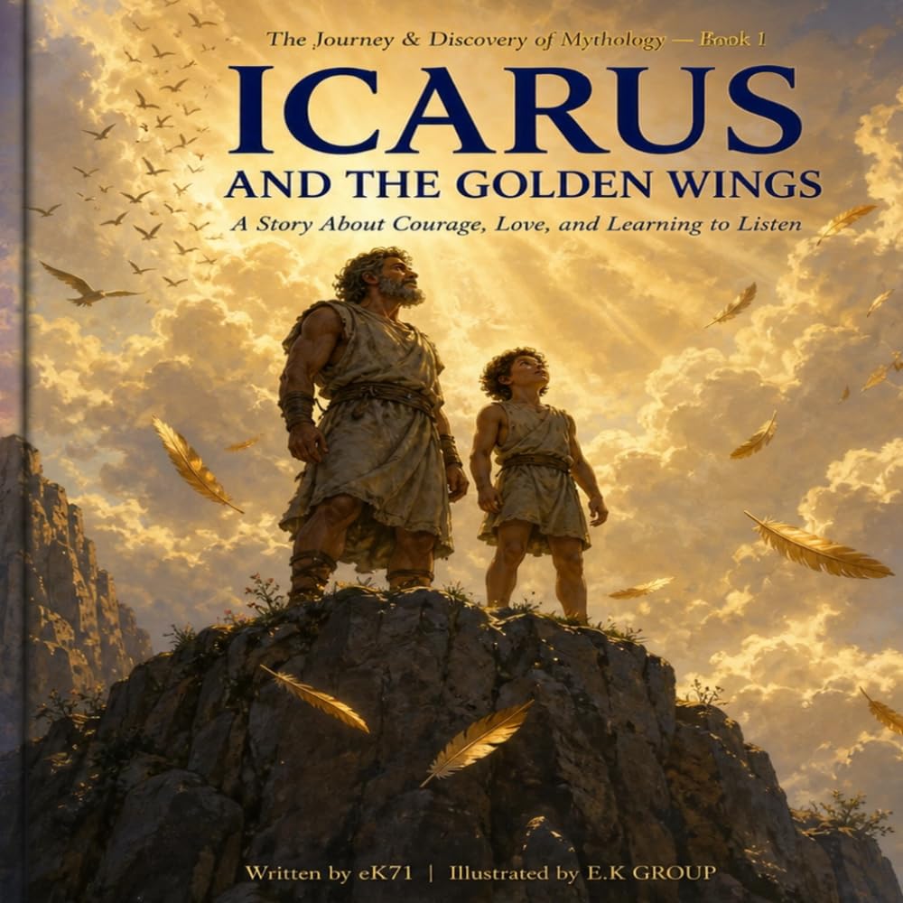 Icarus and the Golden Wings: A Story About Courage, Love, and Learning to Listen (The Journey & Discovery of Mythology)
