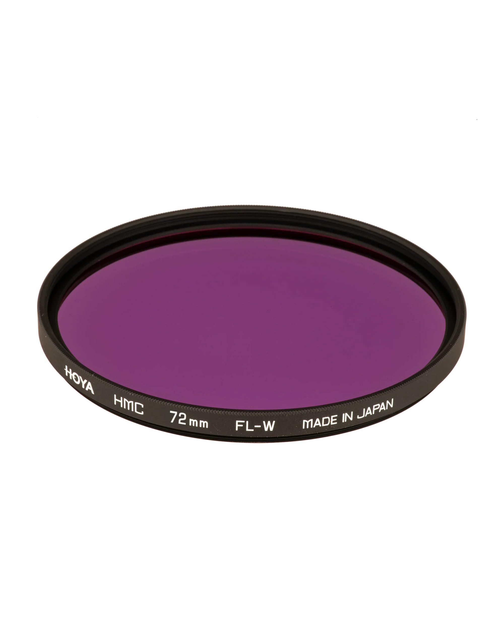 HOYA FL-W 72mm Lens Filter (Fluorescent) – Color Correction Camera Filter for Indoor Photography with Slim Black Aluminum Frame, HMC Multi-Coated