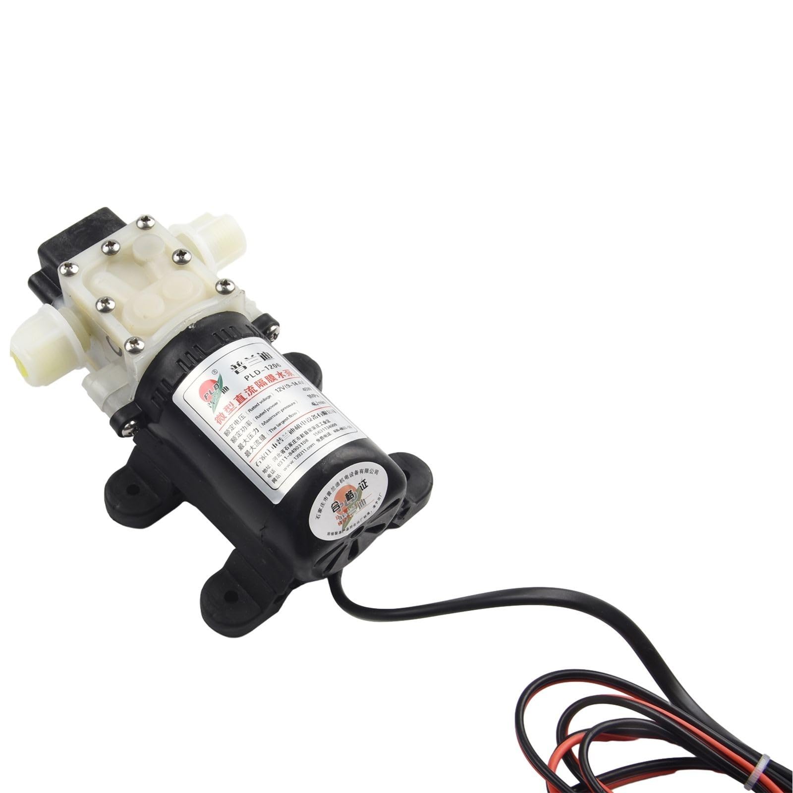 Pompa Gasolio 12V 45W Alta Portata per Travaso Olio Diesel Kerosene con per tubi Flessibili per Barca per camper
