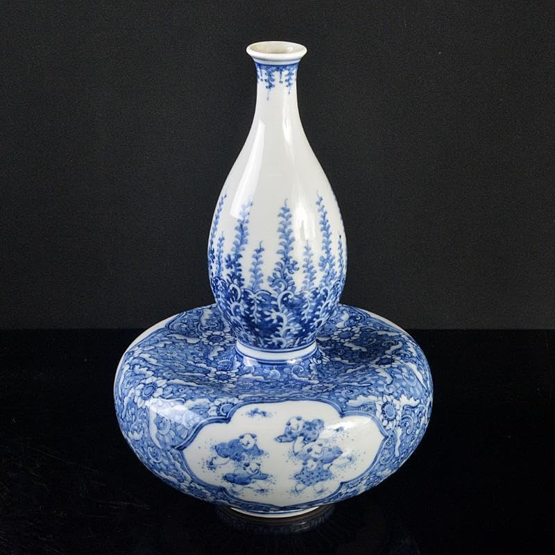 林九郎窯　古伊万里 コンポート　ガラスと陶器コンポート 林九郎窯 ガラス+磁器 ガラス高台鉢 ガラス脚付きデザート鉢