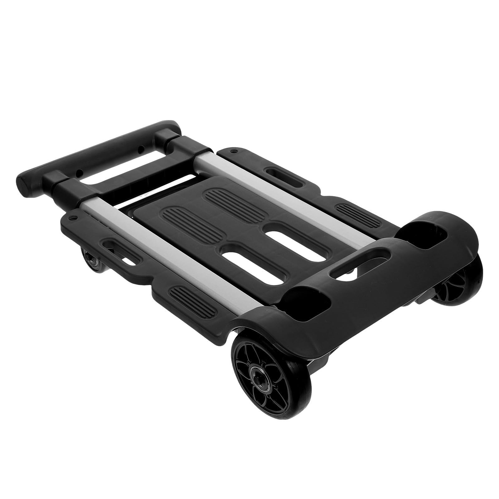 Carrito de Carga con Ruedas Giratorias Plegable Fuerte para Compras
