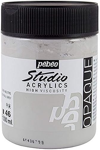 Vista 151 de Pebeo Studio Acrílicos de Alta Viscosidad, Acrílico Fino, 250 ml - Azul Turquesa