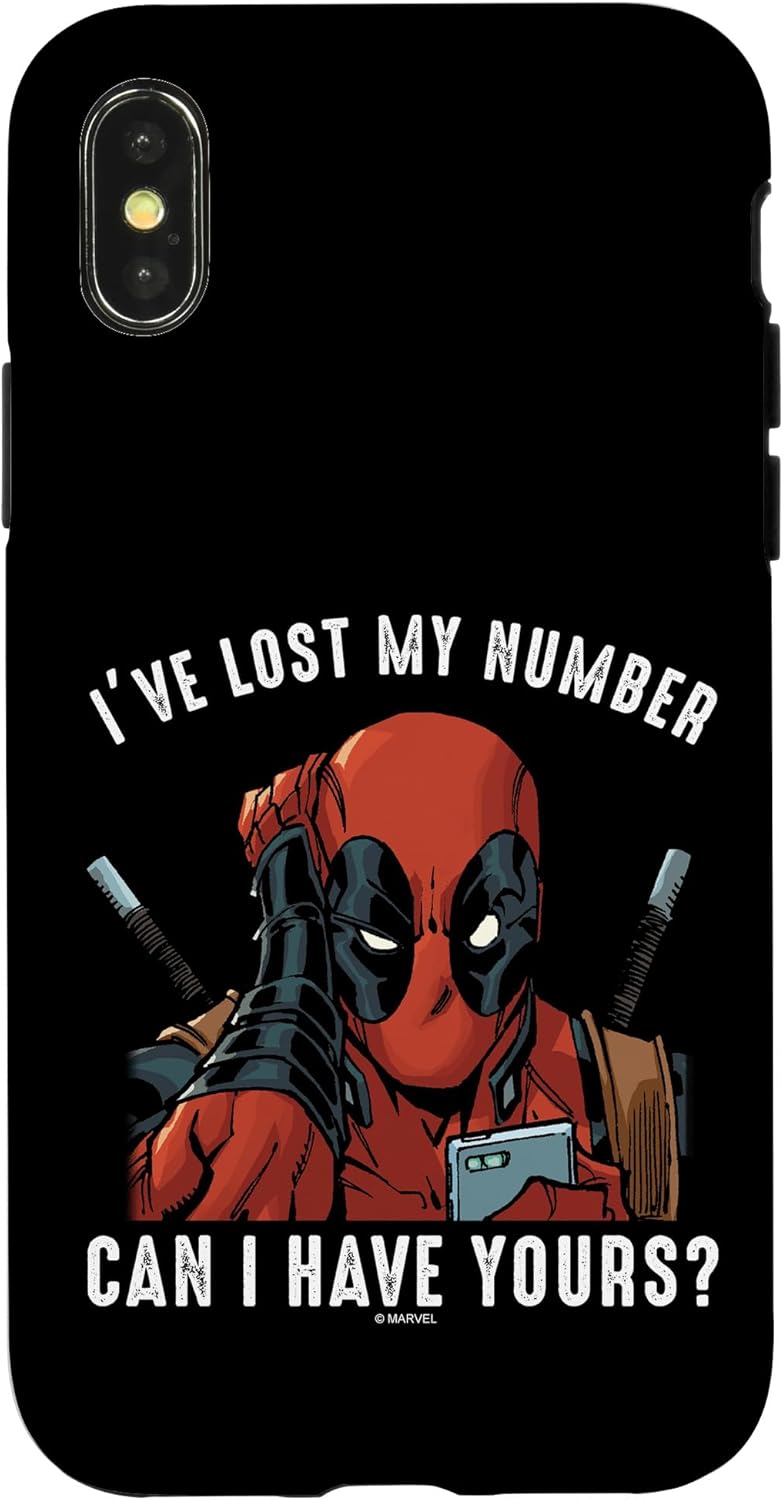 Marvel Deadpool I've Lost My Number Can I Have Yours Case for iPhone 15