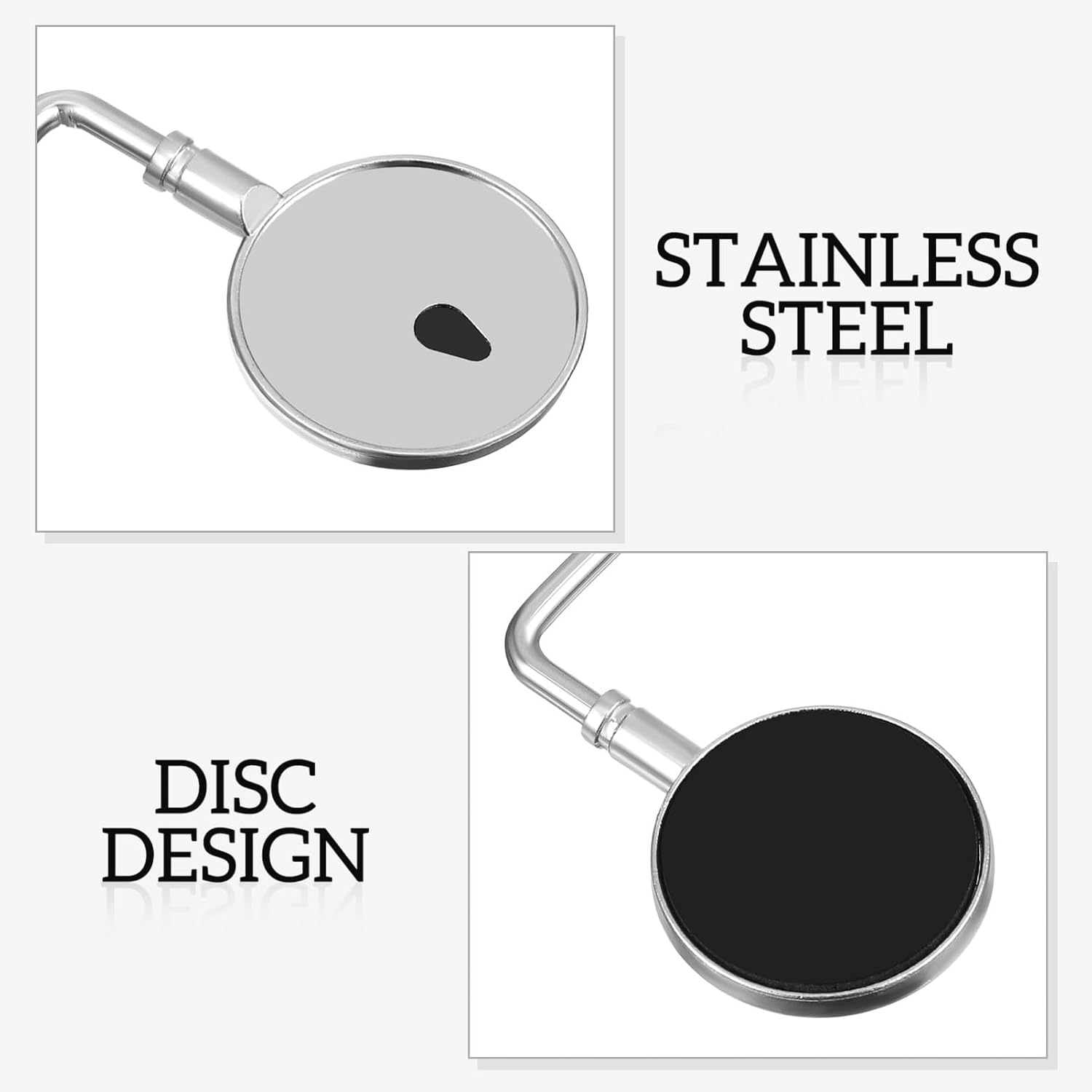 8pcs Portable Purse Hook for Desk Sturdy Bag Hanger for Tables Space-Saving Design for Schoolbags and Handbags for Shops and Offices