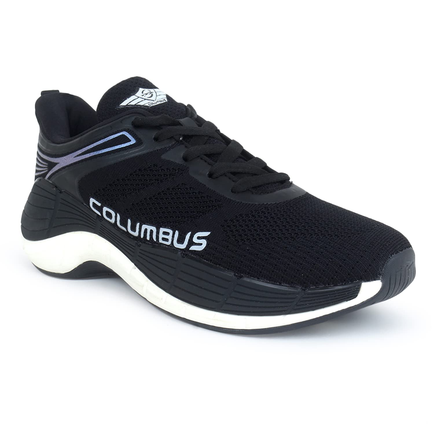 Columbus/Float_Black/White/-Men Sports Shoes