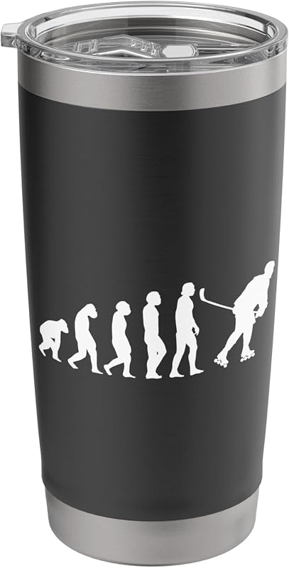 Roller hockey skates balls Inline-Skating Skater hockey Stainless Steel Insulated Tumbler