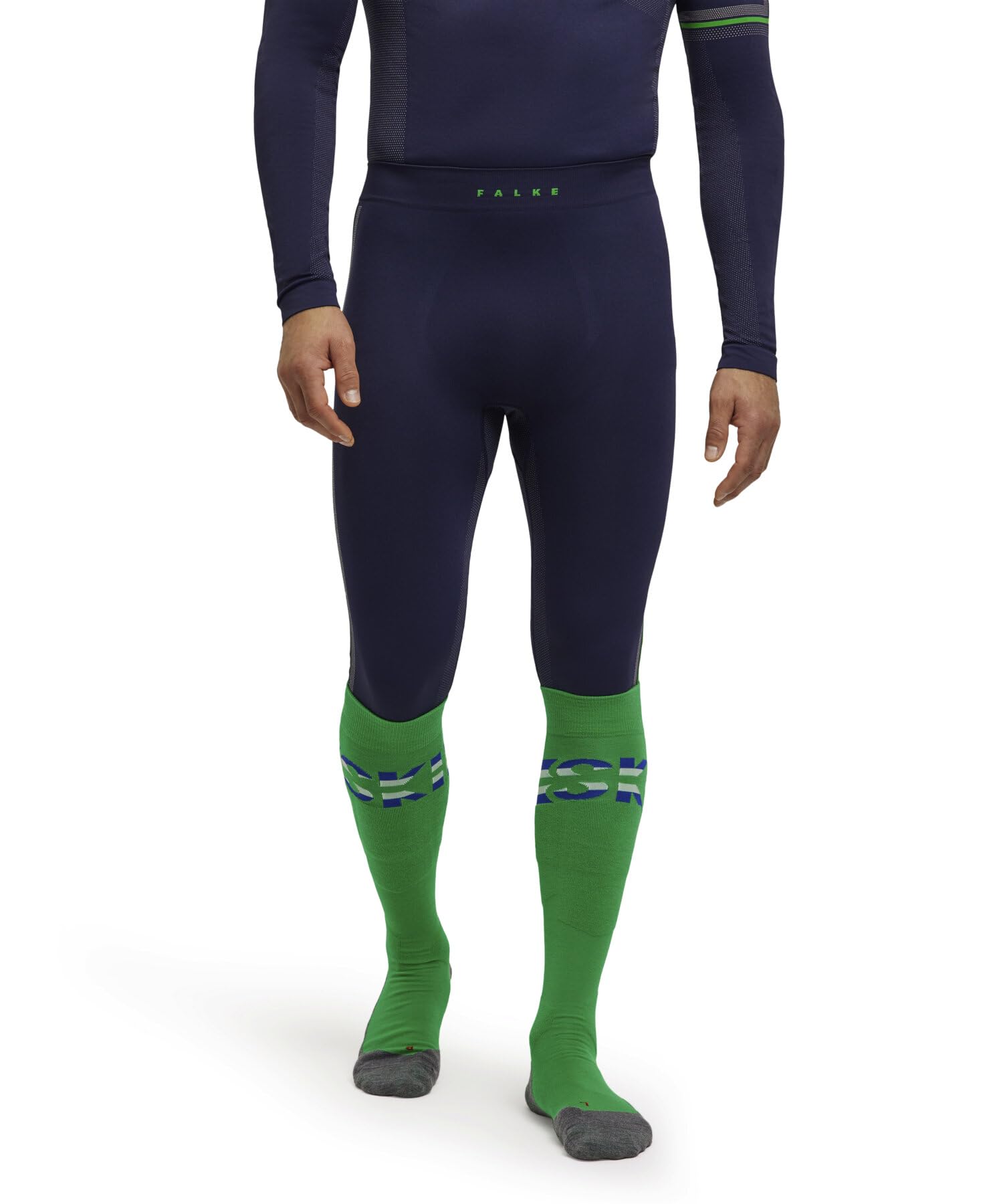 FALKE Herren Maximum Warm 3/4 Funktionsunterhose kalte bis sehr kalte Temperaturen Funktionsunterwäsche schnelltrocknendes atmungsaktives nachhaltiges Funktionsmaterial 1 Stück