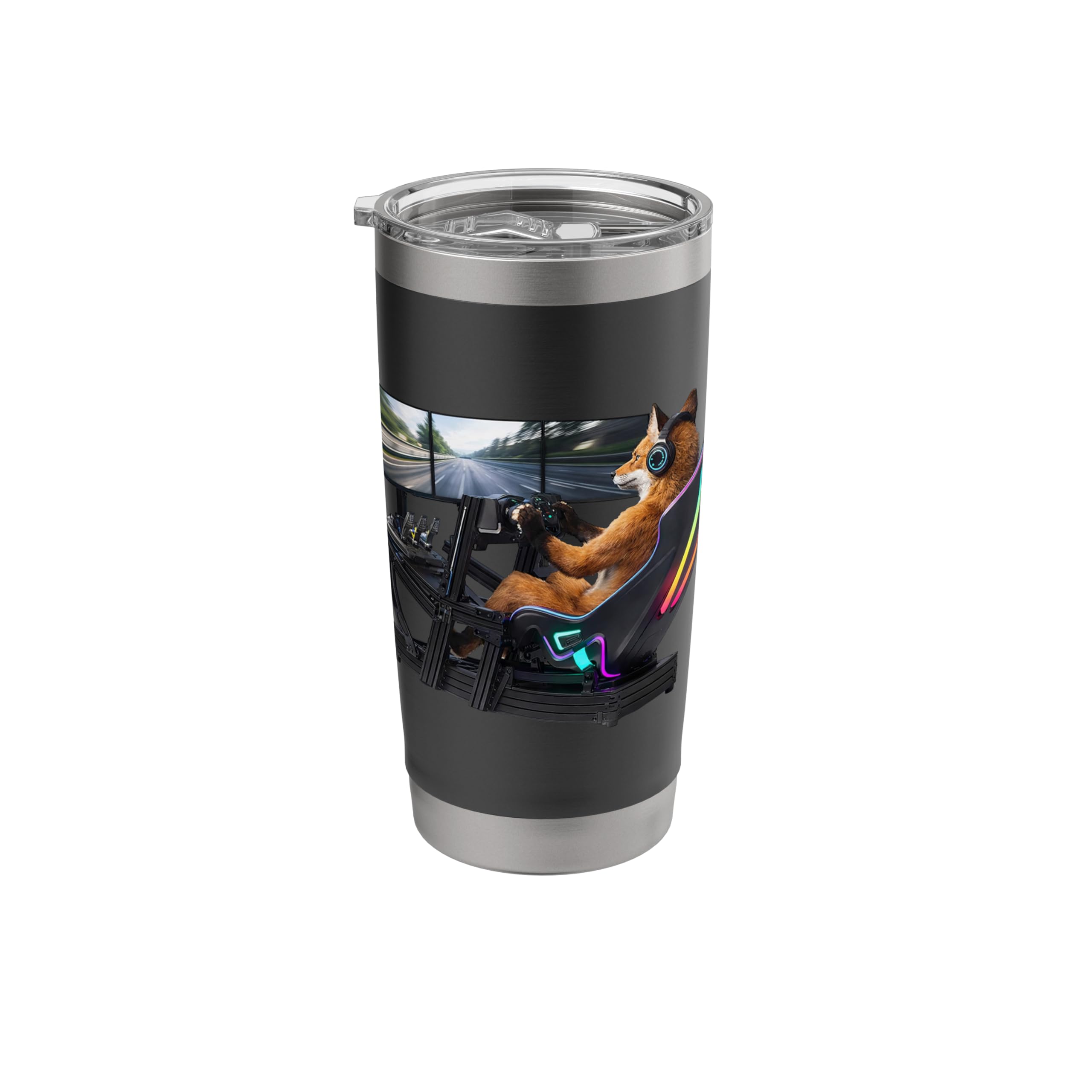 Fox Sim Racing Stainless Steel Insulated Tumbler