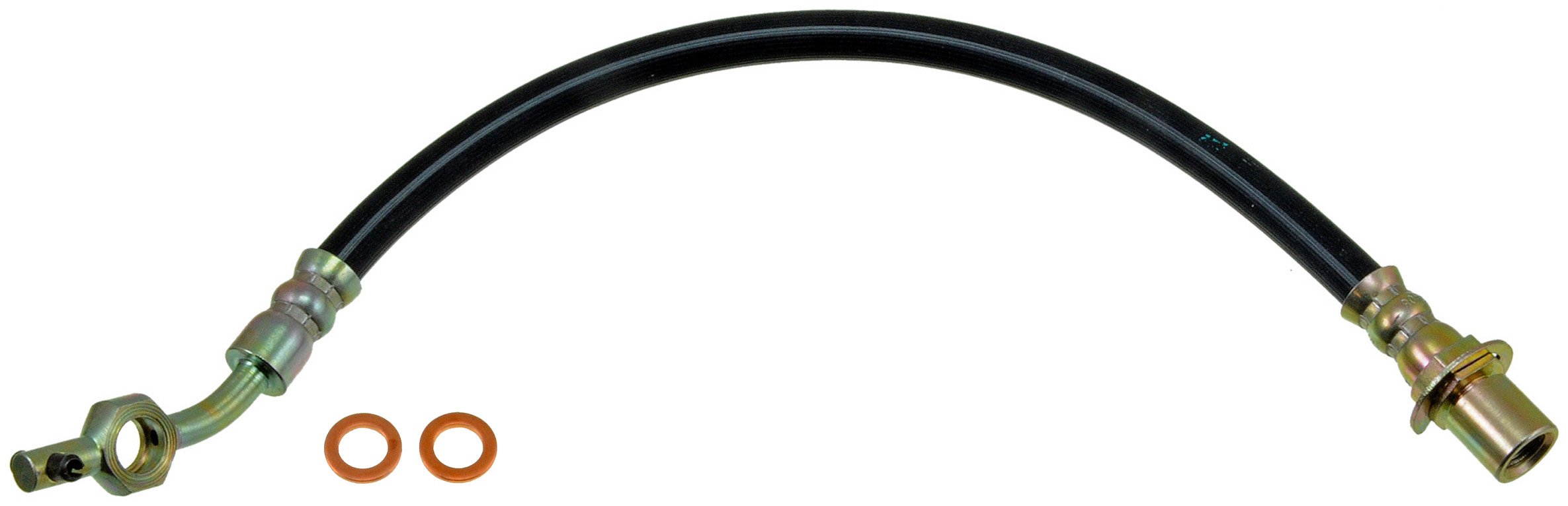 BRAKE HOSE - Brake Hydraulic Hose - Brake Line - Brake Hose - This automotive brake hydraulic hose was precision-engineered to match the fit, function and performance of the original brake hose on specific vehicles and positions to ensure safe, long-lasting durability as part of a complete brake repair. - Toyota T100 1998-93 - Dorman H380426 Front Driver Side Brake Hydraulic Hose Compatible with Select Toyota Models