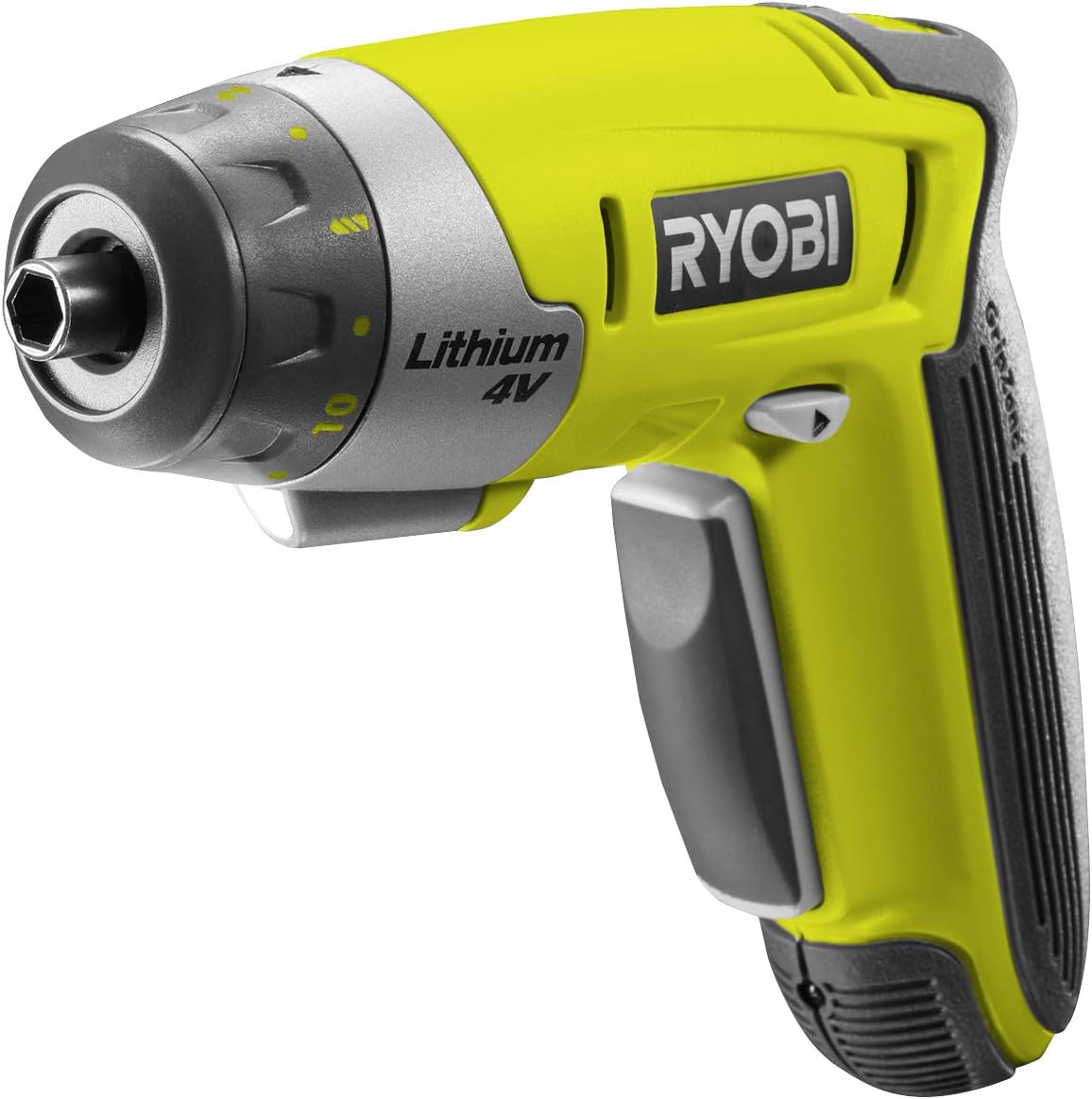 Ryobi CSD4130GN 4V 1.5Ah Li-Ion Screwdriver with Gripcase and Accessory Set (30 pieces)