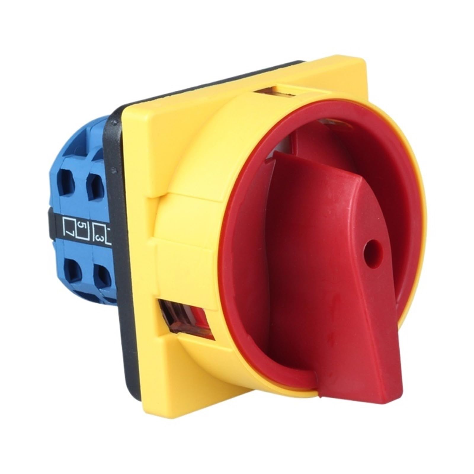 Interrupteur marche-arrêt à came rotative à cadenas 20 A et 25 A OFF-ON 0-1 4 pôles Interrupteur sectionneur, interrupteur sectionneur LW26GS CA10 48 x 48 mm 64 x 64 mm(LW26-25GS 04-1)