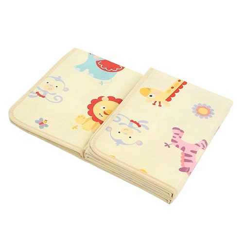 Alfombra de juego plegable para bebé, impermeable, sin olor, extra grande, alfombra de juego para niños pequeños gateando