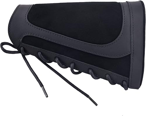 Miniatura 3 de Buttstock de cuero genuino con cartucho, soporte de carcasa para .308 .300 44mag 410 Winchester Marlin diestrozurdo